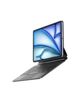 Étui clavier magnétique ultra-fin en alliage d'aluminium de qualité supérieure pour iPad (A16) 11 pouces (2025) iPad 10e génération (2022) 10,9 pouces avec pavé tactile