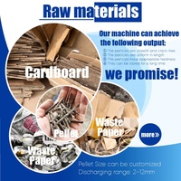 Máquinas de Compresión de Pellets de Papel RICHI de Alta Capacidad 5-7t/h, Máquina para Hacer Pellets de Papel y Hojas