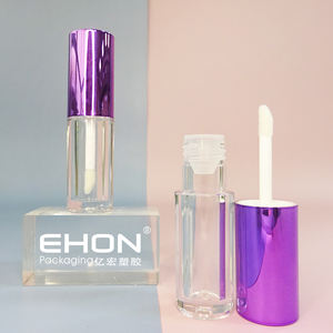 Recién llegado, botella de pared gruesa, tubos de brillo de labios de 4,6 ml, venta al por mayor, tubo corrector de embalaje cosmético con varitas - Product Image 5