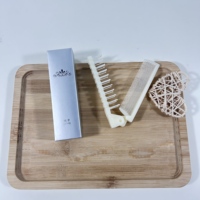 Peigne à cheveux pliable jetable pour hôtel, vente en gros, peigne de voyage compact, commodité pour les clients, hôtellerie, spa, complexe hôtelier