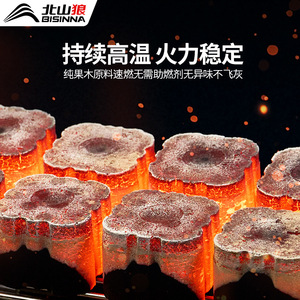 Beishanlang Smokeless Barbecue Charcoal Briquette SK279 Quick Burn Outdoor Use Windproof Design - Product Image 4