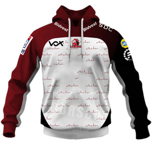 Felpa Rugby <span class=keywords><strong>a</strong></span> Maniche Lunghe <span class=keywords><strong>a</strong></span> <span class=keywords><strong>Righe</strong></span> Personalizzata, Maglia Classica <span class=keywords><strong>a</strong></span> <span class=keywords><strong>Righe</strong></span> Queensland Reds, Traspirante, Nuovo Articolo, Maglia Classica - Product Image 5