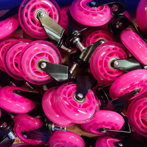 3 Zoll 75 mm austauschbare Ruedas De Silicon Grip Ring Stem Bürostuhl Lenkrad für Gaming Chair Roller - Product Image 2