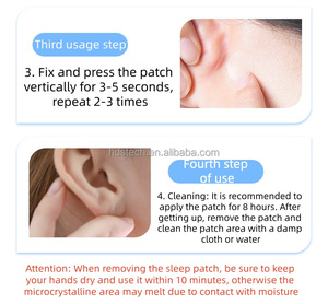 Гиалуроновая кислота, микрокристаллические Пластыри для сна, для путешествий и стресса, способствует естественному ночному сну, доступны OEM/ODM. - Product Image 5