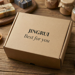 Cajas de Cartón para Envíos Personalizadas con Logotipo Impreso en Blanco, Cajas de Embalaje Ecológicas para Regalos - Product Image 2