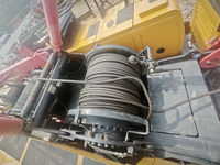 Grue sur chenilles SANY SCC1500A-6 d'occasion, 150 tonnes, grue de levage robuste, treuil sur chenilles pour chantier de construction