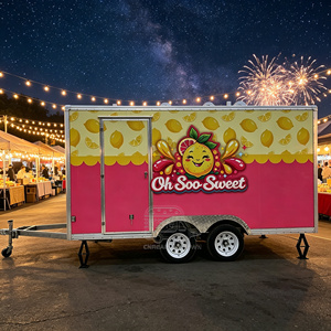 Fully Equipped Hot Dog Truck Commercial Pizza Food Trailer CE Catering Unit - Product Image 4