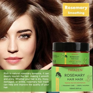 El cuidado del cabello humano de etiqueta privada fortalece el acondicionador suavizante queratina orgánica espesa el cabello mascarilla para el cabello de Romero - Product Image 3