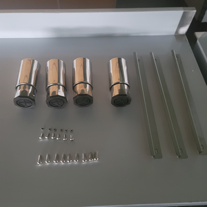 Gabinete de mesa de preparación de acero inoxidable de alta resistencia | Banco de trabajo comercial para Cocina, Restaurante, panadería y <span class=keywords><strong>catering</strong></span> - Product Image 5