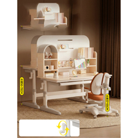 Bureau et chaise d'étude confortables pour enfants, design ergonomique moderne pour l'apprentissage et la détente - pour le bureau à domicile ou la chambre