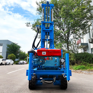 Chuyên nghiệp 220V đa chức năng nhỏ nước giếng khoan Giàn Khoan 200m chiều sâu hộp Số động cơ bơm mang lõi để bán - Product Image 3