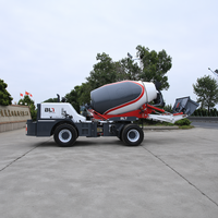 Camion malaxeur à béton autochargeur 8M3 à quatre roues motrices, vente directe d'usine