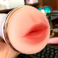 Masturbateur vibrant double canal Butterfly pour hommes, poupée réaliste moulée, jouet sexuel pour adultes