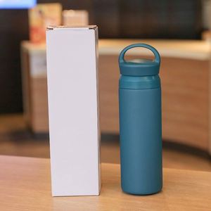Children Water Bottle Two <b>Lids</b> Colorful Stainless Steel Drink Juice Travel School Portable Cute - Product Image 2
