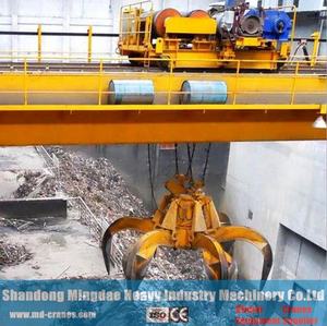 เครนเหนือศีรษะแบบคานคู่ที่ปรับแต่งได้พร้อมถังจับไฮดรอลิก - Product Image 2