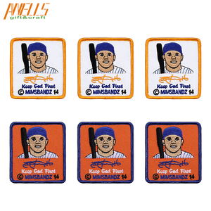 Ngụy trang vai Loại máu kinh doanh Y Tế Tôn Giáo chết cắt vui vẻ funner phía trước hoặc phía sau của mũ sắt may trên nhà sản xuất bản vá - Product Image 1