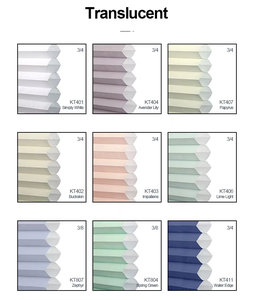 Tùy chỉnh Màn di động rèm không dây tổ ong rèm cửa sổ bao gồm cửa sổ Shades cho nhà phòng darkening di động Shades - Product Image 5