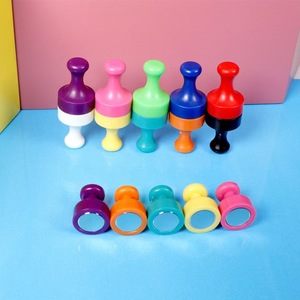 Magnete magnetico della <span class=keywords><strong>lavagna</strong></span> che insegna pasta <span class=keywords><strong>magnetica</strong></span> al neodimio ferro boro forte perno di spinta magnetico - Product Image 5