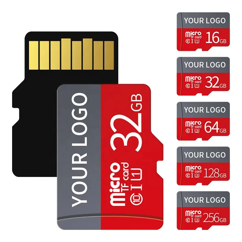 Tarjeta de memoria personalizada para teléfono, alta calidad, 32GB, 256GB, PS2, 128GB, 64GB, 500GB, 2GB, 16GB, 128MB, venta al por mayor