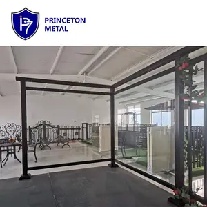 Ru — balustrade en aluminium sans cadre, fournitures d'usine chinoises, balustrade en verre et balcon, vente en gros