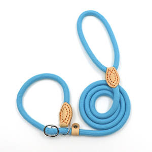 Juego de correas ecológicas para perros, herramienta de entrenamiento con cuero, poliéster, collares y correas de nailon resistentes personalizados para perros - Product Image 3