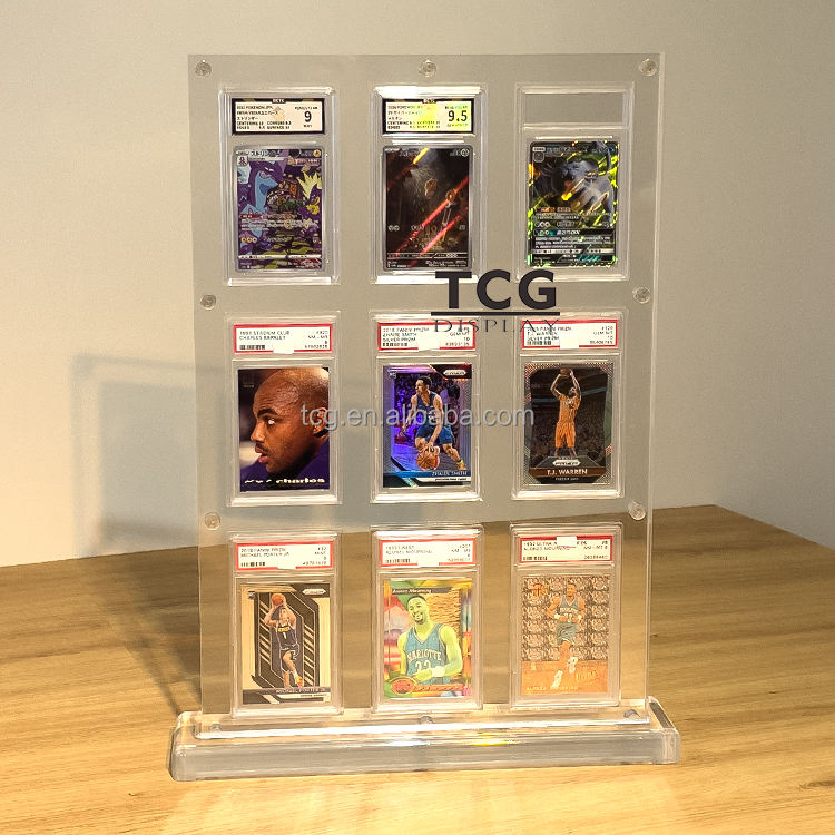 9 classé carte avec stand