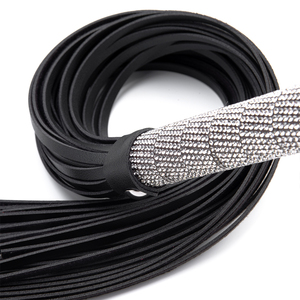 Набор для БДСМ из искусственной кожи: плетка, средства для связывания, игрушки, товары для взрослых - Product Image 3