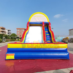Castillo inflable comercial para niños, tobogán rojo grande con forma de granja para fiestas y eventos al aire libre - Product Image 5