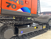 Excavator Mini Hitachi ZX7 7 Ton Bekas  ZX120 ZX200 ZX240 Jam Kerja Rendah
