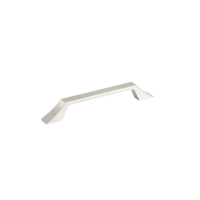 Poignée de tiroir de luxe moderne en alliage de zinc nickel brossé 128/160mm pour armoire de cuisine, commode, durable, qualité OEM usine