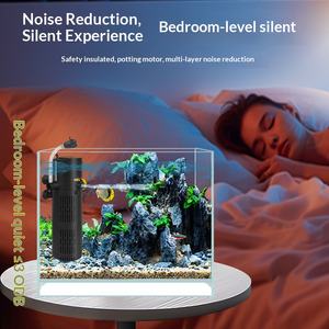 Multifunctionele plastic aquariumfilter zuurstofpomp aquariumfilterpomp kleine dompelpomp met UV-licht - Product Image 4