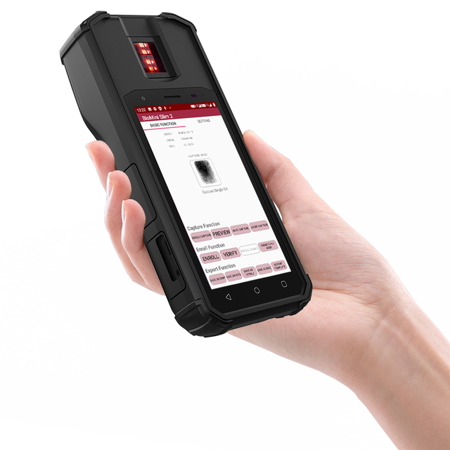 Biometric Safe Handheld Fingerprint Scanner Nfc Reader PDAs Electronic Voting Machine