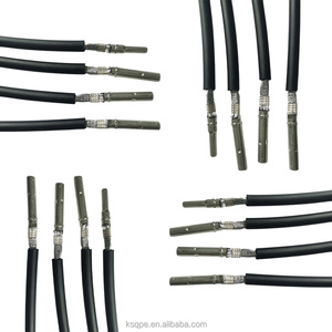 专业工厂4.8mm 6.3mm OEM电池电缆绝缘母头铲形压接端子连接器线束 - Product Image 3