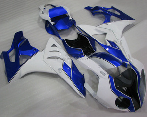 ชุดแฟริ่งสำหรับรถมอเตอร์ไซค์ BMW S1000RR S <span class=keywords><strong>1000RR</strong></span> S1000 RR ปี 2010 2011 2012 <span class=keywords><strong>2013</strong></span> 2014 สีน้ำเงินขาว - Product Image 1