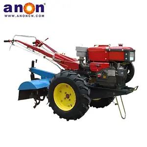 ANON-mini tractor de mano multifunción, remolque de granja, gran oferta