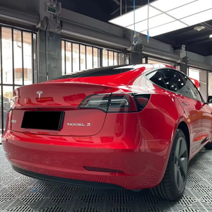 PET ฟิล์มไวนิลเคลือบเงาลายมังกรเลือดแดงไวนิลเคลือบเงาแวมไพร์สีแดงสำหรับห่อรถมอเตอร์ไซด์ - Product Image 2