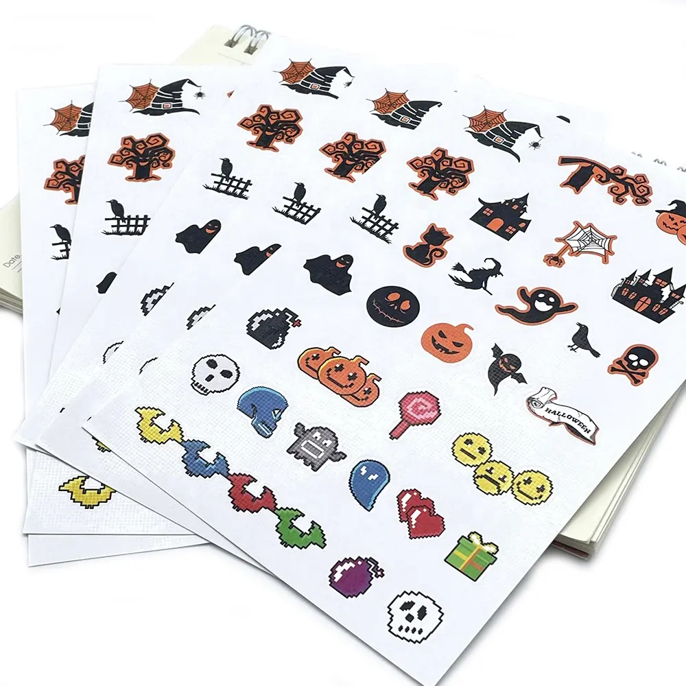 Wholesale exquisite design of high-quality planner dedicated die-cut stickers