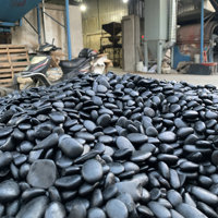 Batu Alam Hitam Premium Halus Berkualitas Tinggi, Kerikil & Pecahan Batu, Tahan Lama untuk Penggunaan di Taman