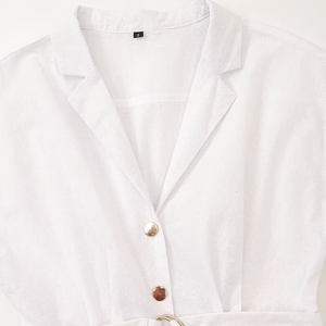 <span class=keywords><strong>V</strong></span>êtements pour femmes 2025 été nouvelle série de mode robe de broderie creuse rétro sans manches décontracté dames robe - Product Image 3