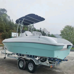 Bateau de pêche en fibre de verre Flit de 20 pieds, console centrale, bateau de sport avec certificat CE - Product Image 3