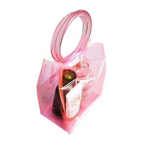 Il più nuovo braccialetto da polso pochette in PVC borsa <span class=keywords><strong>O</strong></span> cerchio braccialetto borsa da donna Mini borsa da polso in PVC trasparente - Product Image 5