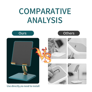 Le support de bureau rotatif et pliant à 180 degrés le plus vendu en <span class=keywords><strong>2020</strong></span>, adapté aux smartphones et aux tablettes - Product Image 5