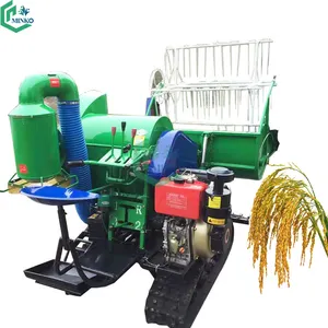 Pirinç reaper biçerdöver filipinler mini birleştirmek buğday kesici hasat makinesi fiyat