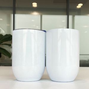 Gobelets à sublimation en acier inoxydable à double paroi, droits, 12 oz, vierges, pour sublimation, en provenance des États-Unis - Product Image 3