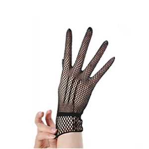 Conjunto de Disfraz de Día de Muertos PESENAR - Guantes de Encaje, Medias, Falda con Velo y Tocado para Halloween y Carnaval - Product Image 4