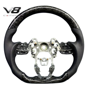 Volant en fibre de carbone véritable V8carbon pour <span class=keywords><strong>V8</strong></span> Vantage, accessoires de voiture, pièces automobiles, modification, style sport racing, personnalisé - Product Image 5