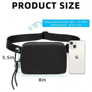Custom Fashion Women Crossbody Running Belt Bag <b>Waterproof</b> Nylon Fanny <b>Pack</b> Women Sport Bum Waist Bag Chest Bag - Product Image 4