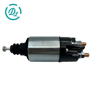 โซลินอยด์สตาร์ทเตอร์ใหม่ 24 โวลต์ สำหรับรถขุด EC360B 8DC9 ปี 1981-1992 รุ่น 66-8322 M373X04771 M373X04871 อะไหล่สตาร์ทเตอร์ - Product Image 1