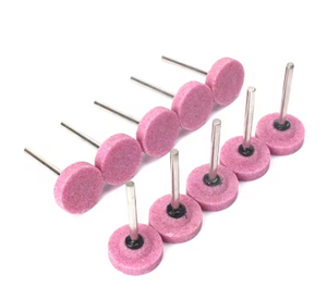 Tête de meulage en céramique en forme de T à tige de 3mm, meule abrasive <span class=keywords><strong>Dremel</strong></span> Die Grinder Tool for Metal - Product Image 4