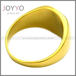 Anello da uomo in acciaio inossidabile placcato oro di alta qualità <span class=keywords><strong>Ertugrul</strong></span> alla moda artiglio mignolo nero alla rinfusa - Product Image 6